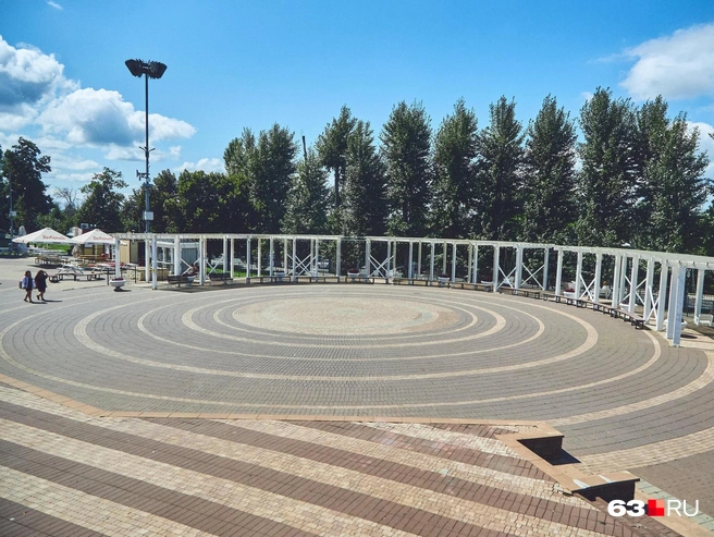 Площадь, где чаще всего проходят концерты | Источник: Роман Данилкин / 63.RU