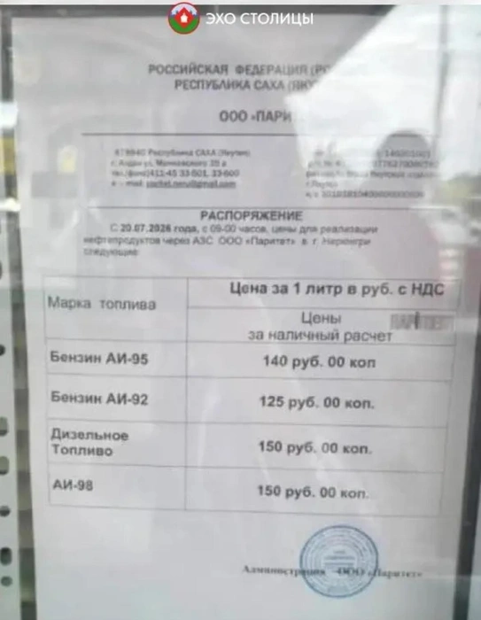 Источник: Эхо столицы / МАХ