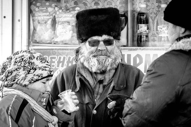После удачного дня «христорадников» можно встретить у рюмочной | Источник: Анна Хвостова