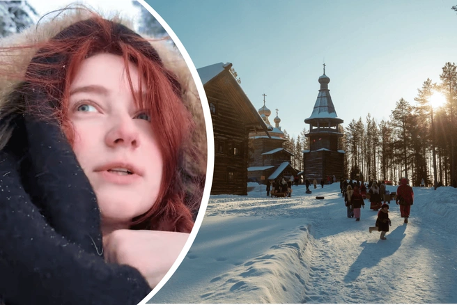 Блогеру понравилось в Архангельске, несмотря на мороз | Источник: Evelinushka / YouTube, Иван Митюшёв / 29.RU