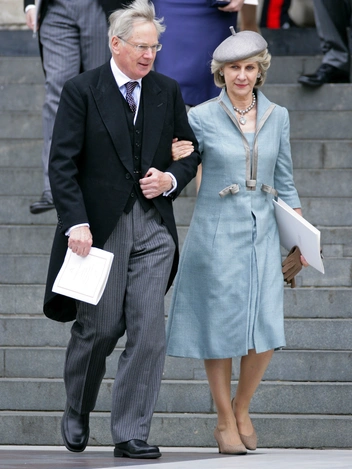 Герцог и герцогиня Глостерские на службе в соборе Святого Павла, 5 июня 2012