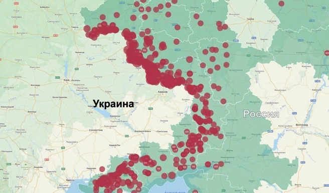 МИД РФ: за неделю по гражданским объектам в России прилетало в среднем 850 раз в сутки | Источник: РОДИОН_МИРОШНИК / Telegram