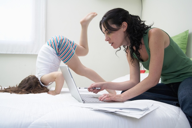 Советы мамам, работающим дома