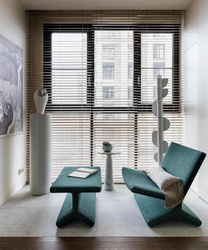 Море спокойствия: квартира 39 м² в Москве, полная умиротворения