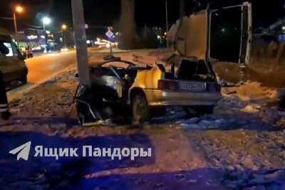 Авария под Волгоградом: водитель не справился с управлением