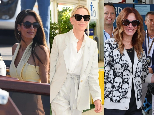 Кейт Бланшет, Джулия Робертс, Джордж и Амаль Клуни: звезды прибыли на 82-й Венецианский кинофестиваль
