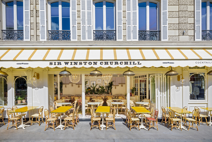 Ресторан по проекту Лауры Гонсалес в Париже