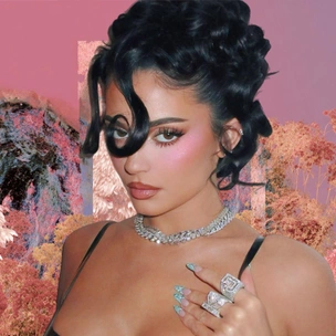 Как сделать яркий вечерний макияж: идея образа от Кайли Дженнер на осень 2025