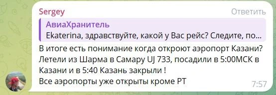Источник: Представитель Росавиации / T.me