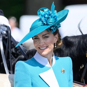 Trooping the Colour 2025: Цвет лета по версии Кейт Миддлтон — небесно-голубой