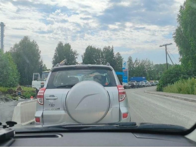 Очередь занимала около получаса. | Источник: читатель E1.RU Дмитрий