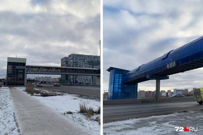 Чистый против вонючего: тестируем два надземных перехода в Тюмени | Источник: Никита Кифорук / 72.RU