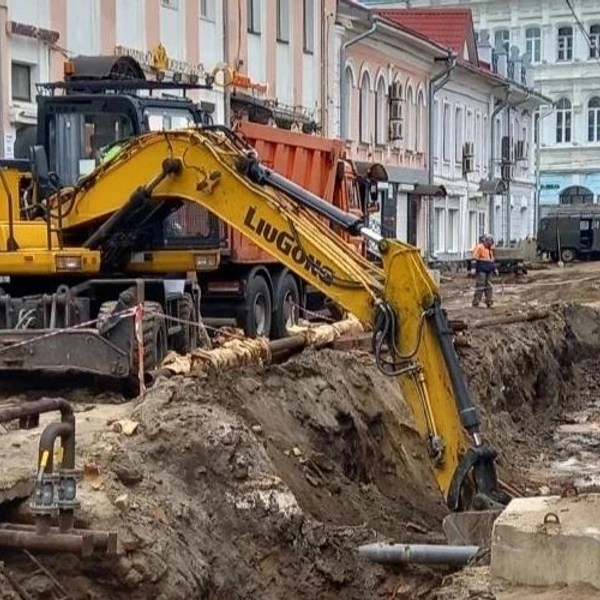 В Ярославле идут масштабные работы по созданию пешеходного центра | Источник: правительство Ярославской области