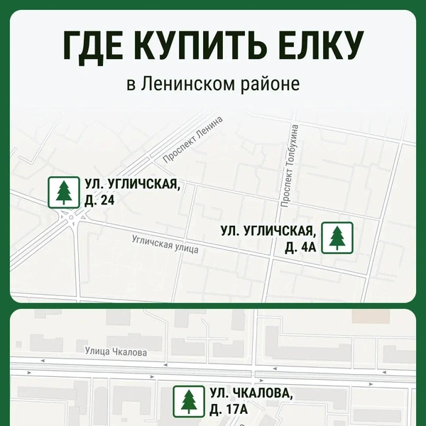 В Ленинском районе на Чкалова, 17а уже работает елочный базар. Два других откроются позже | Источник: Мария Романова / Городские медиа