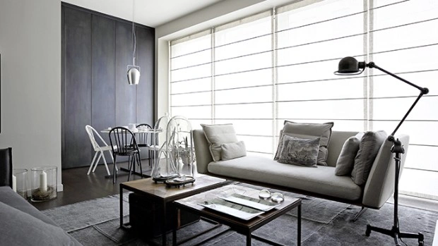 Апартаменты в Милане: стиль минимализм в интерьере