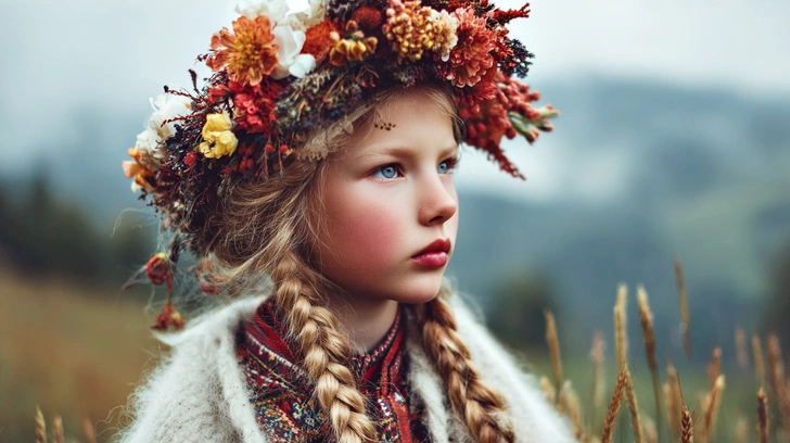 Самые популярные имена для девочек 100 лет назад | Источник: Midjourney