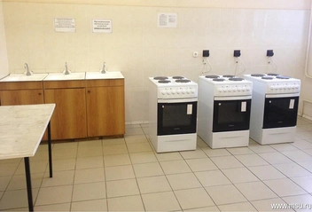 Общая кухня на одном из этажей | Источник: МГУ / msu.ru