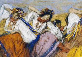 Сменили гражданство: Лондонская галерея переименовала картину Дега «Русские танцовщицы»