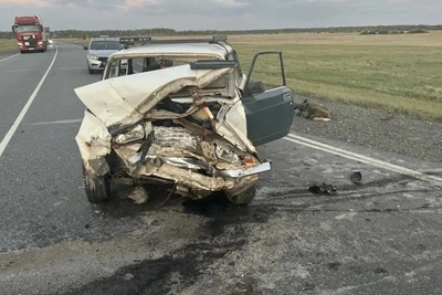 В Зауралье пенсионер погиб в ДТП с иномаркой