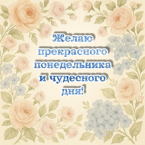 открытки с понедельником, открытка утро понедельника, открытки с добрым понедельником, открытки с понедельником прикольные, доброго понедельника открытки красивые, бесплатные открытки доброго понедельника, скачать открытку с понедельником | Источник: theDay/DALL-E