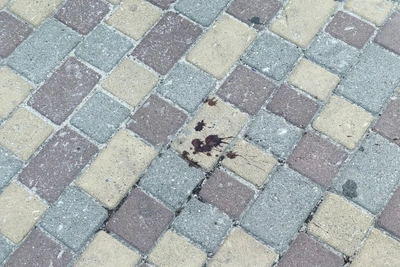 Место убийства на Олимпийском бульваре в Воронеже