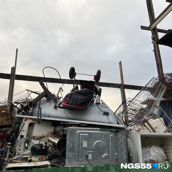 Чего тут только нет | Источник: Тамара Башаева / NGS55.RU