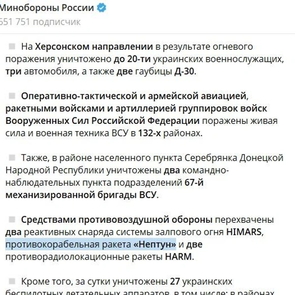Источник: Минобороны России / t.me