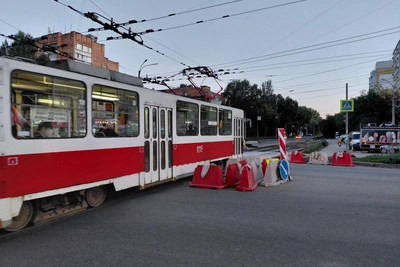 В Самаре приостановлено движение наземного транспорта