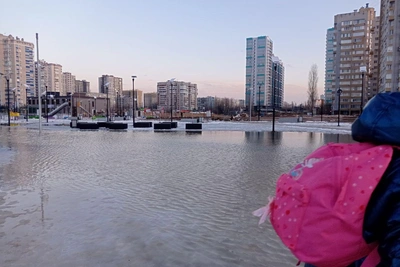 Волгоградцы жалуются на потоп в обновленном парке