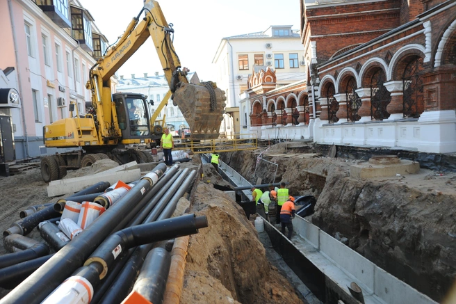 Кроме тематического оформления, улицы замостят натуральным камнем, установят новые фонари, сделают архитектурную подсветку зданий | Источник: пресс-служба правительства Ярославской области