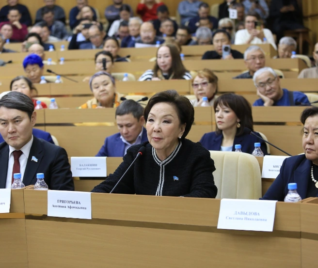 Антонина Григорьева | Источник: Василий Кононов / пресс-служба Госсобрания Ил Тумэн