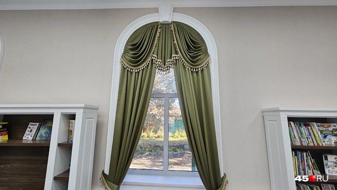 Драпировка на шторах | Источник: Дарья Никитченко / 45.RU