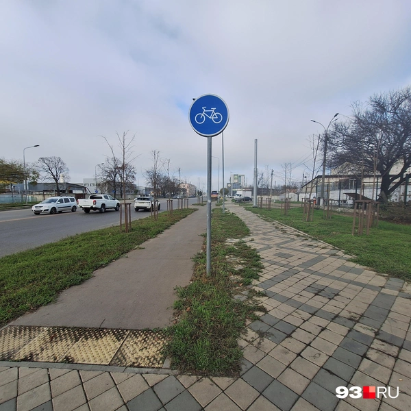 Отдельно от тротуара | Источник: Максим Дмитриев / 93.RU