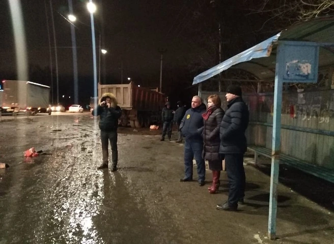 Мэр Рязани Елена Сорокина приехала на место гибели двух женщин на Ряжском шоссе | ya62.ru
