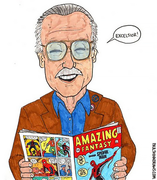 Так трогательно: фанаты Marvel нарисовали комиксы в память о Стэне Ли