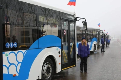 Volgograd: Bus from Rodnikovaya Dolina to the Railway Station