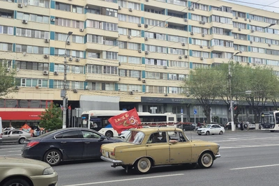 В Волгограде в День Победы пропали флаги «Вагнера» и имперские