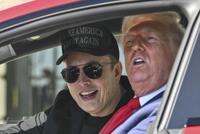 Маск удалил пост о причастности Трампа к делу Джеффри Эпштейна | Источник: AP/TASS
