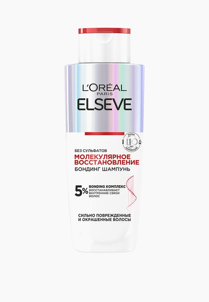 Шампунь «Молекулярное Восстановление» Elseve L'Oreal Paris