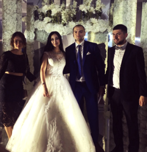 Свадьба дочери Елены Хахалевой