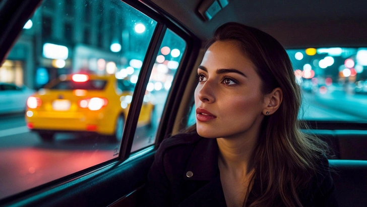 Когда лучше отменить поездку: 10 вещей, которые должны насторожить пассажира в такси | Источник: Шедеврум