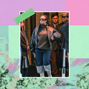 Рианна примерила трендовые джинсы с широкими подворотами — повторяй за ней