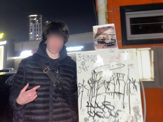В Москве заметили треш-блогера, который пристает к девушкам | Источник: максим бейпов / T.me