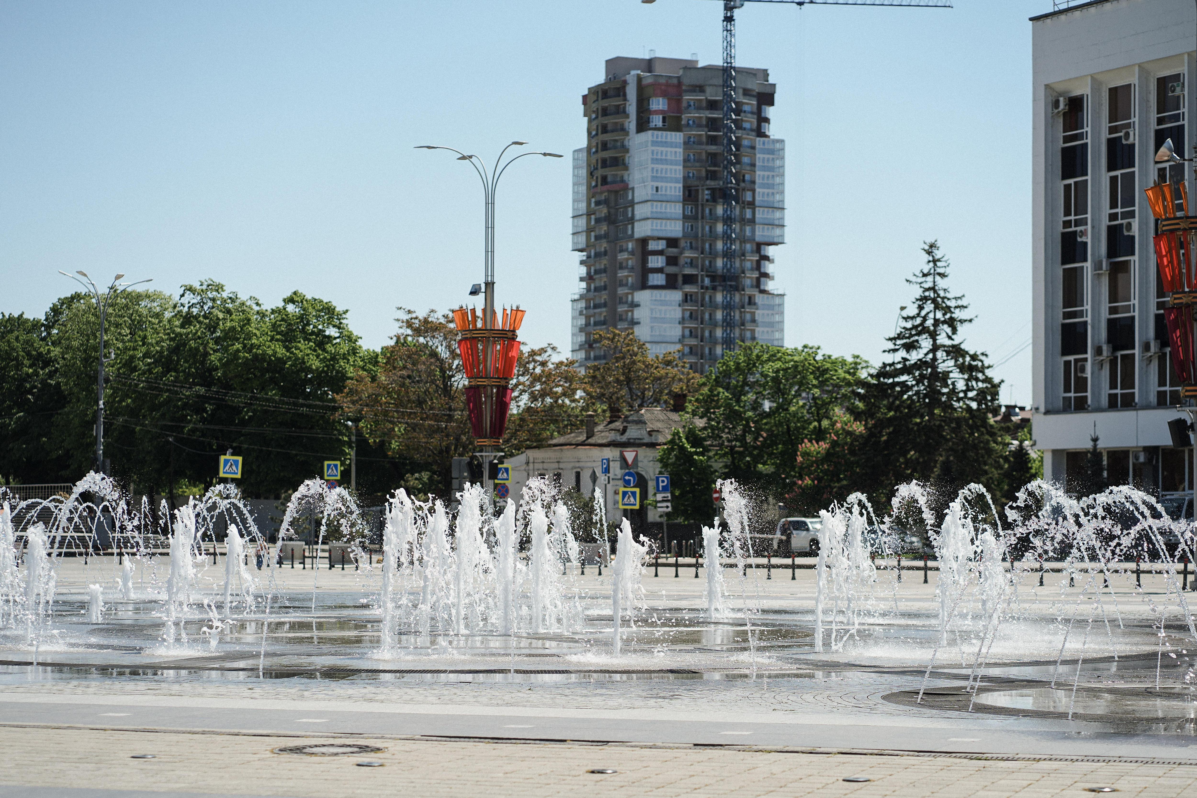 В Краснодаре на неделю отключат городские фонтаны