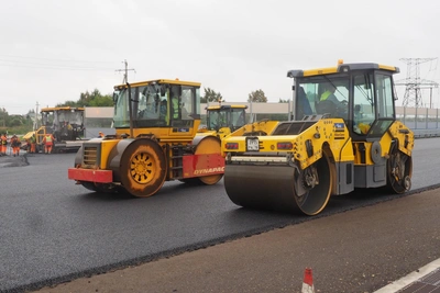 Unmanned Vehicles for Road Construction in Rostov Region