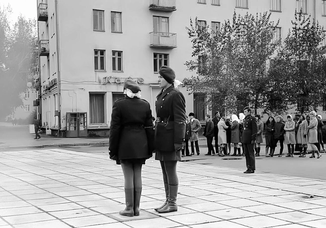 «Солдатское» находилось напротив Вечного огня | Источник: Мы из старого Кемерово / vk.com