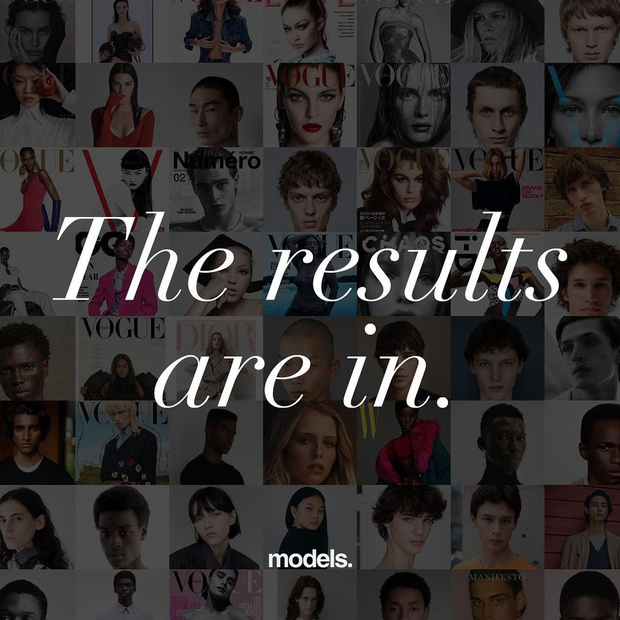 Фото №1 - Сайт Models.com назвал главных моделей года. Рассказываем, кто оказался в списке лучших