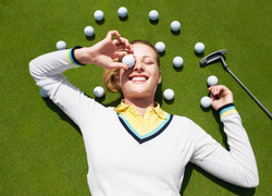 Новый тренд: женский гольф