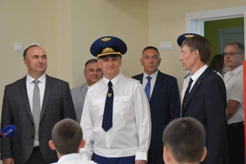 Руслан Медведев приехал в Октябрьский район | Источник: прокуратура Оренбургской области