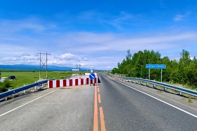 Ремонт мостов на трассе А-333 в Бурятии